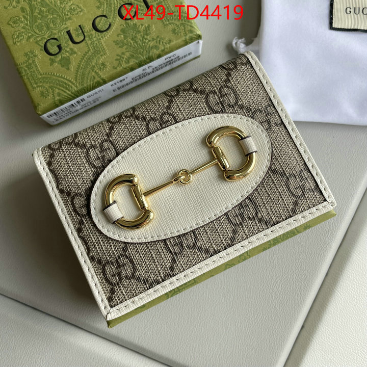 Gucci Bags(4A)-Wallet-,china sale ,ID: TD4419,$: 49USD