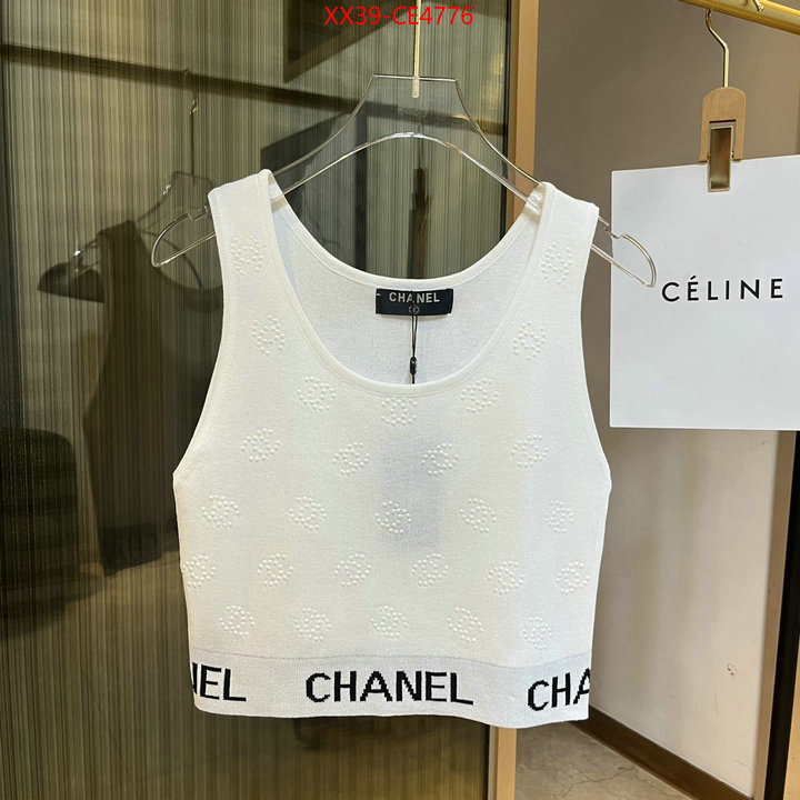 Clothing-Chanel,best quality fake , ID: CE4776,$: 39USD