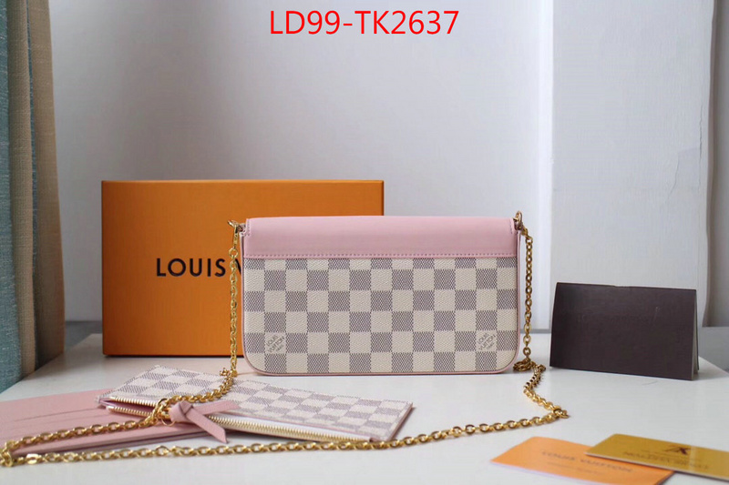 LV Bags(TOP)-Wallet,ID: TK2637,$:99USD