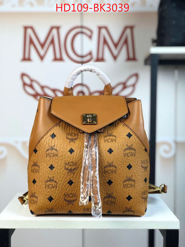 MCM Bags(TOP)-Backpack-,ID: BK3039,$:109USD