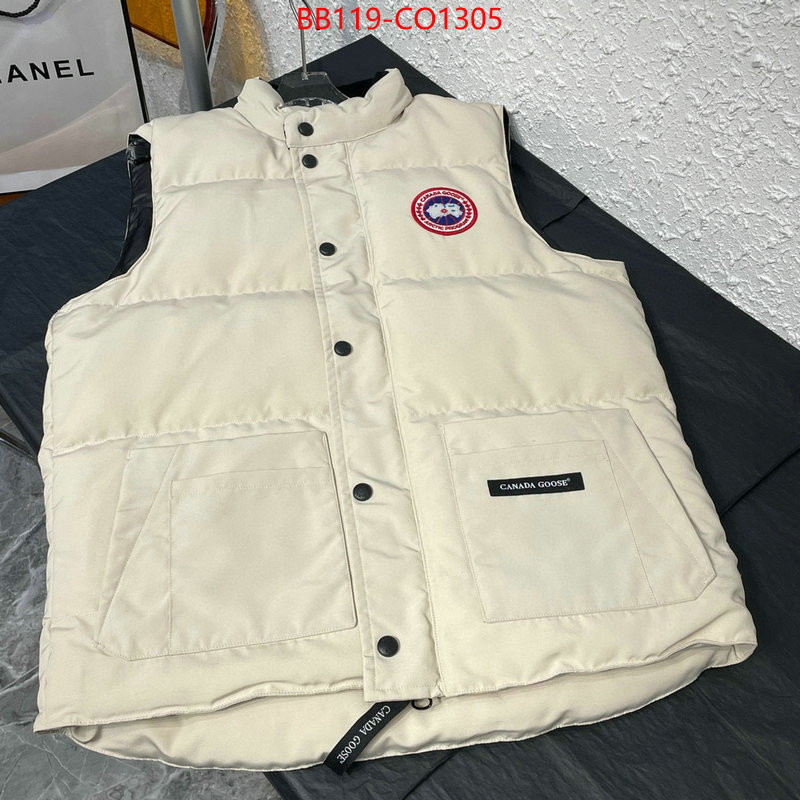 Down jacket Men-Canada Goose,where quality designer replica , ID: CO1305,$: 119USD