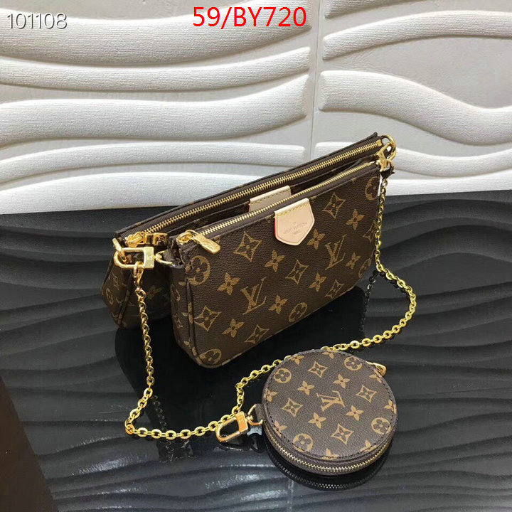 LV Bags(4A)-New Wave Multi-Pochette-,where can you buy a replica ,ID: BY720,$:59USD