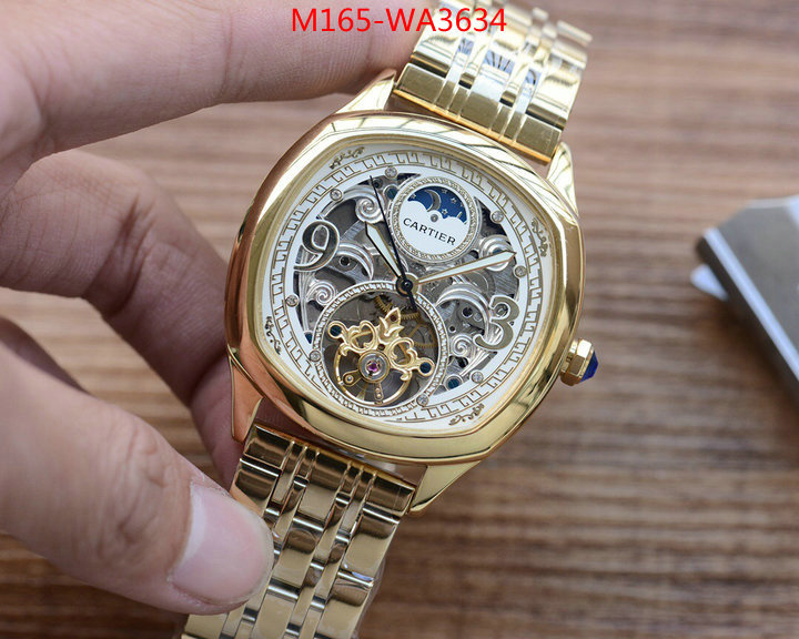 Watch(4A)-Cartier,cheap online best designer , ID: WA3634,$: 165USD