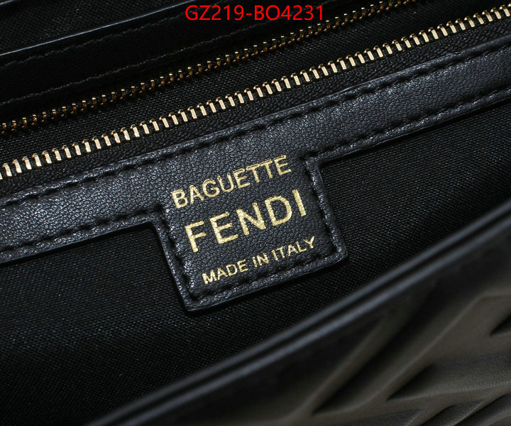 Fendi Bags(TOP)-Baguette,fashion designer ,ID: BO4231,$: 219USD