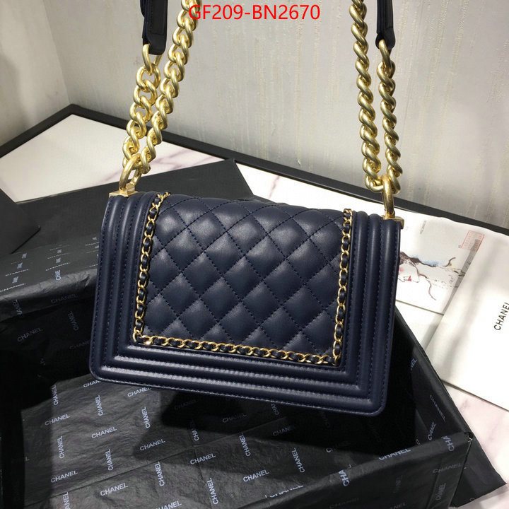 Chanel Bags(TOP)-Diagonal-,ID: BN2670,$: 209USD