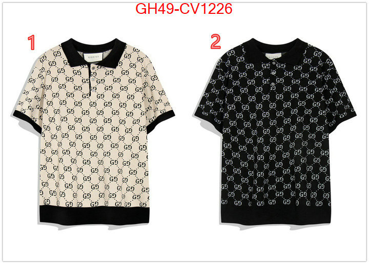 Clothing-Gucci,cheap online best designer , ID: CV1226,$: 49USD