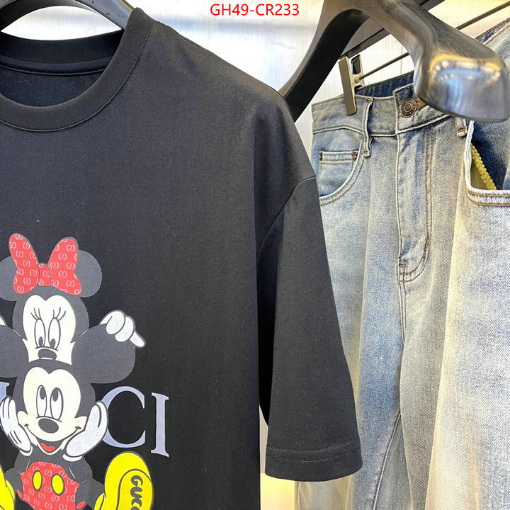 Clothing-Gucci,best quality replica , ID: CR233,$: 49USD