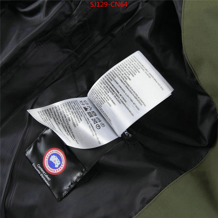 Down jacket Men-Canada Goose,top quality designer replica , ID: CN64,$: 129USD