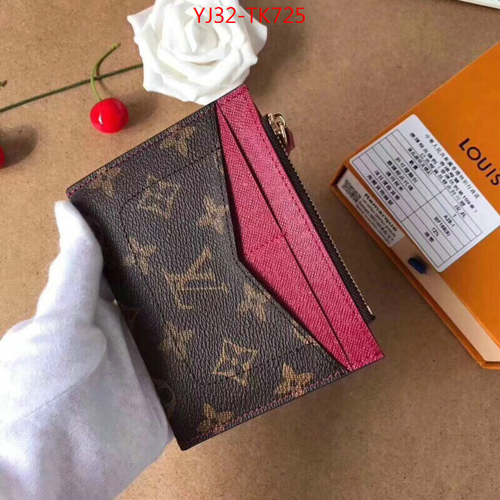 LV Bags(4A)-Wallet,ID: TK725,$:32USD