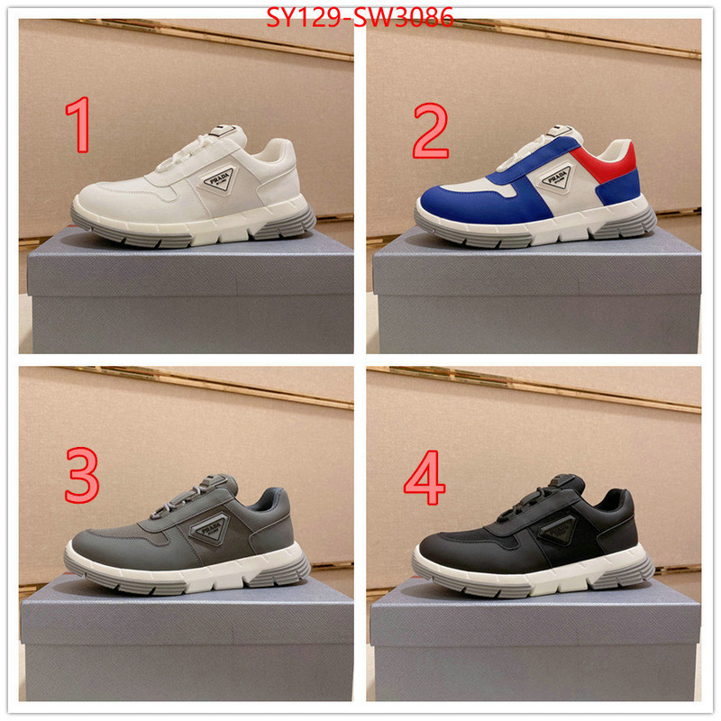 Men Shoes-Prada,at cheap price , ID: SW3086,$: 129USD