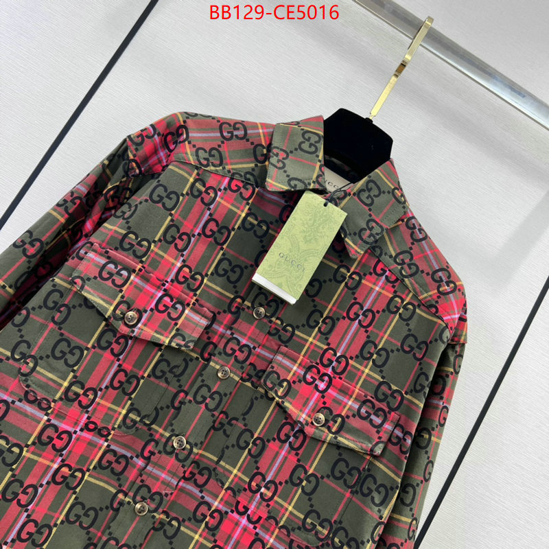 Clothing-Gucci,wholesale sale , ID: CE5016,$: 129USD