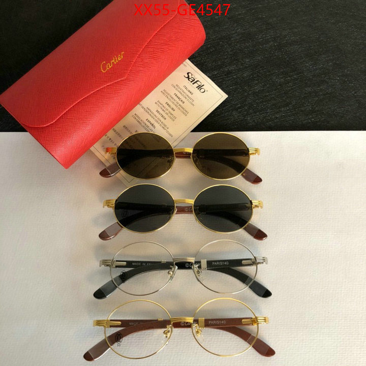 Glasses-Cartier,best replica 1:1 , ID: GE4547,$: 55USD