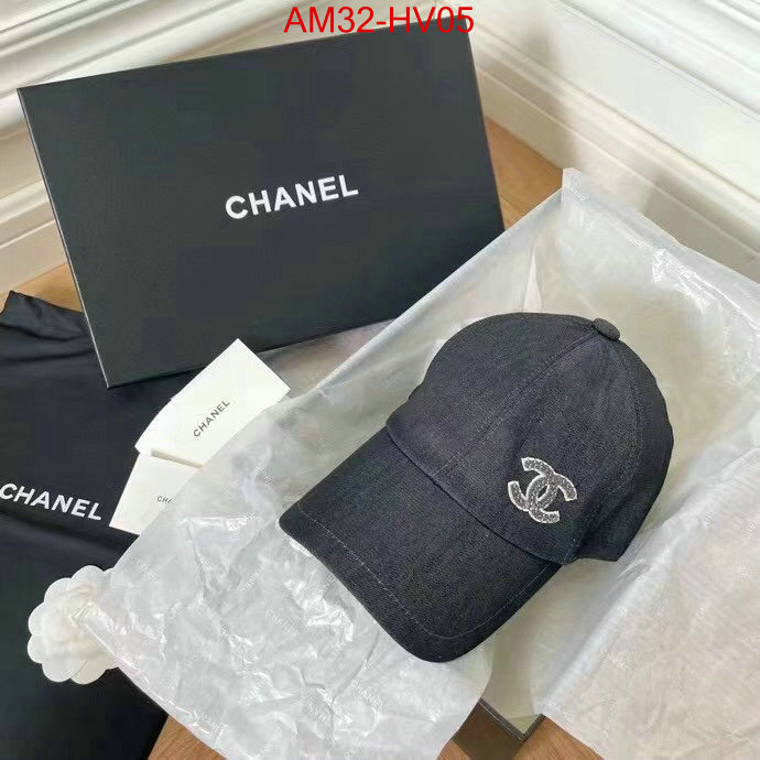 Cap (Hat)-Chanel,knockoff , ID: HV05,$: 32USD