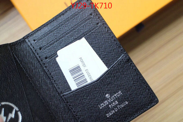 LV Bags(4A)-Wallet,ID: TK710,$:29USD