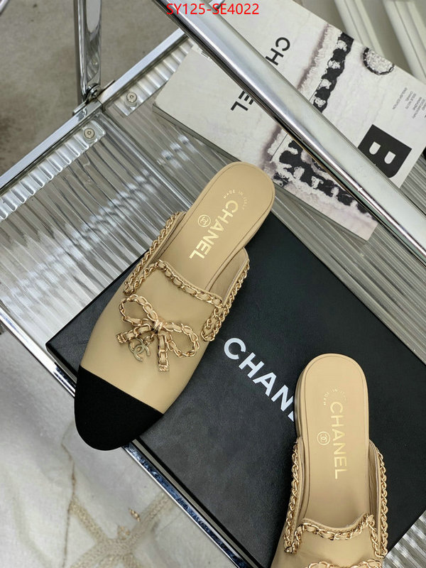 Women Shoes-Chanel,store , ID: SE4022,$: 125USD