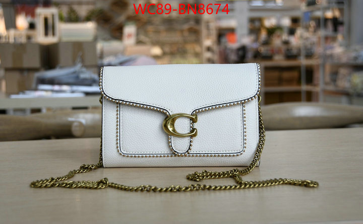 Coach Bags(4A)-Diagonal,ID: BN8674,$: 89USD