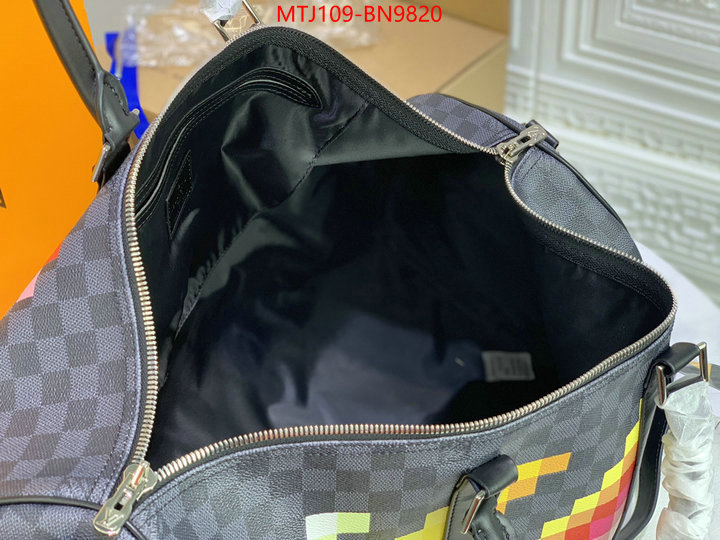 LV Bags(4A)-Keepall BandouliRe 45-50-,unsurpassed quality ,ID: BN9820,$: 109USD