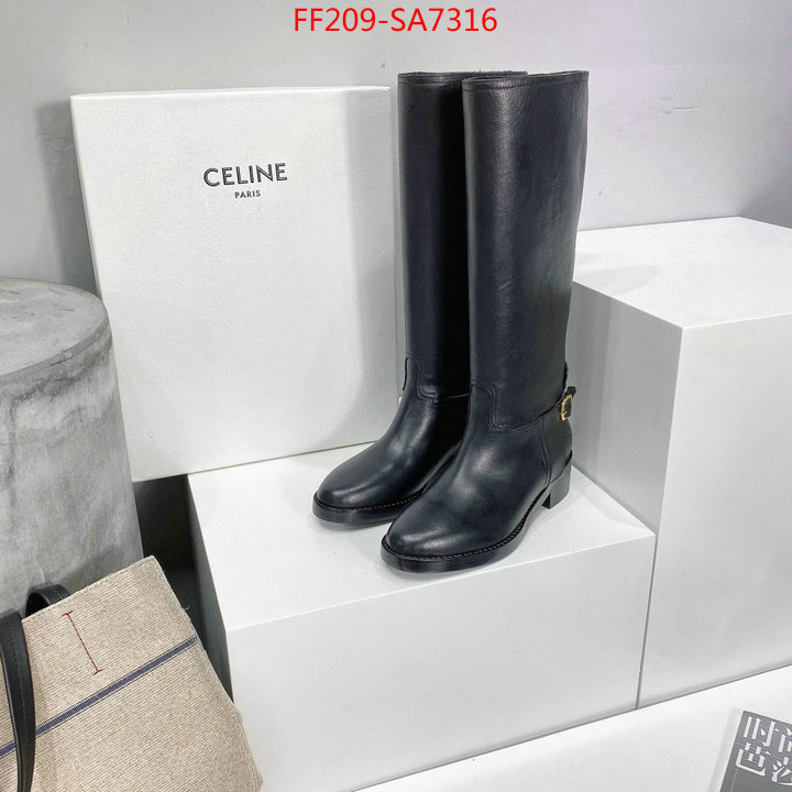 Women Shoes-CELINE,the highest quality fake , ID: SA7316,$: 209USD