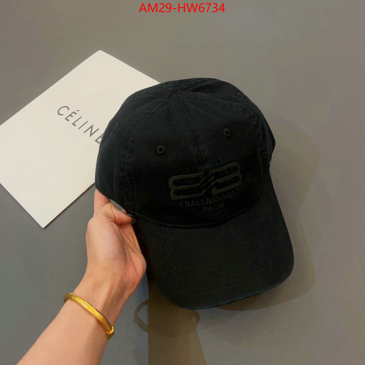 Cap (Hat)-Balenciaga,how to start selling replica , ID: HW6734,$: 29USD