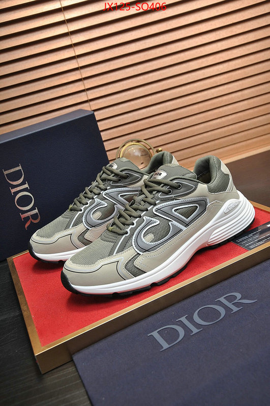 Men shoes-Dior,only sell high quality , ID: SO406,$: 125USD