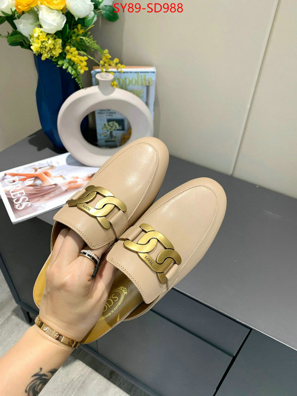 Women Shoes-Tods,china sale ,wholesale 2023 replica , ID: SD988,$: 89USD