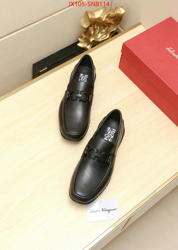 Men shoes-Ferragamo,high quality replica , ID: SN8114,$: 105USD