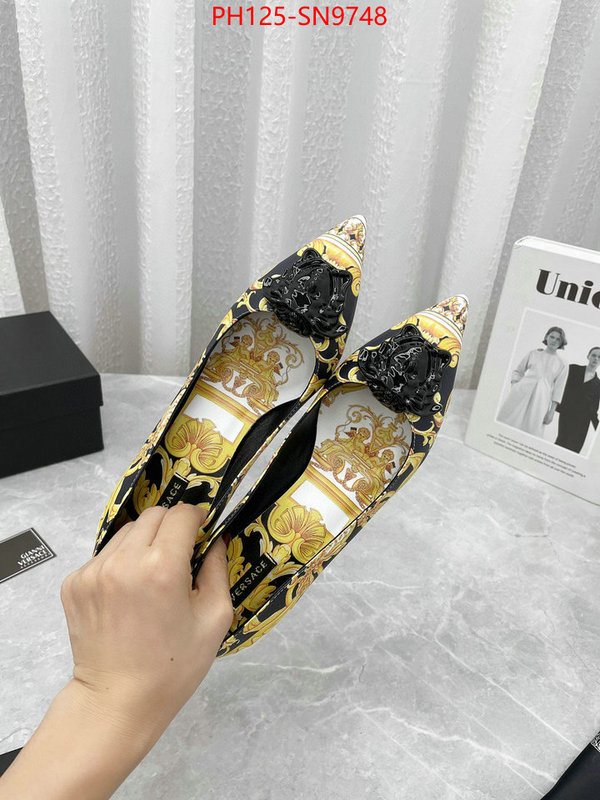 Women Shoes-Versace,aaaaa+ replica designer , ID: SN9748,$: 125USD