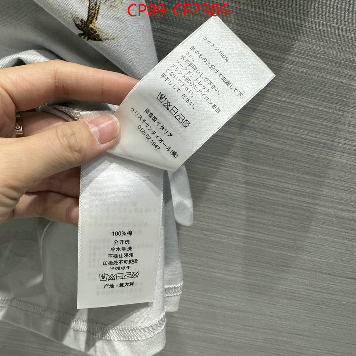 Clothing-Dior,brand designer replica , ID: CE2306,$: 89USD