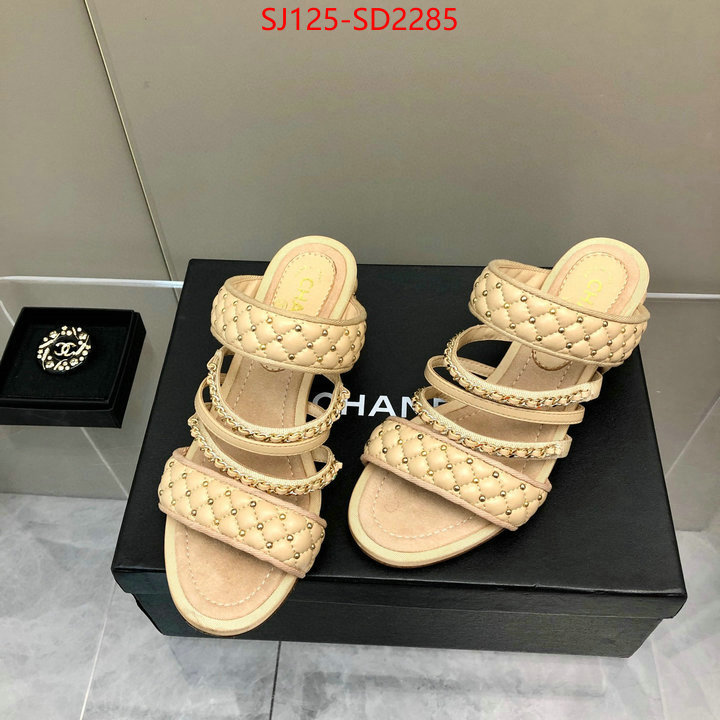 Women Shoes-Chanel,shop cheap high quality 1:1 replica , ID: SD2285,$: 125USD