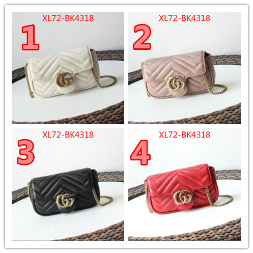 Gucci Bags(4A)-Marmont,fashion designer ,ID: BK4318,$: 72USD