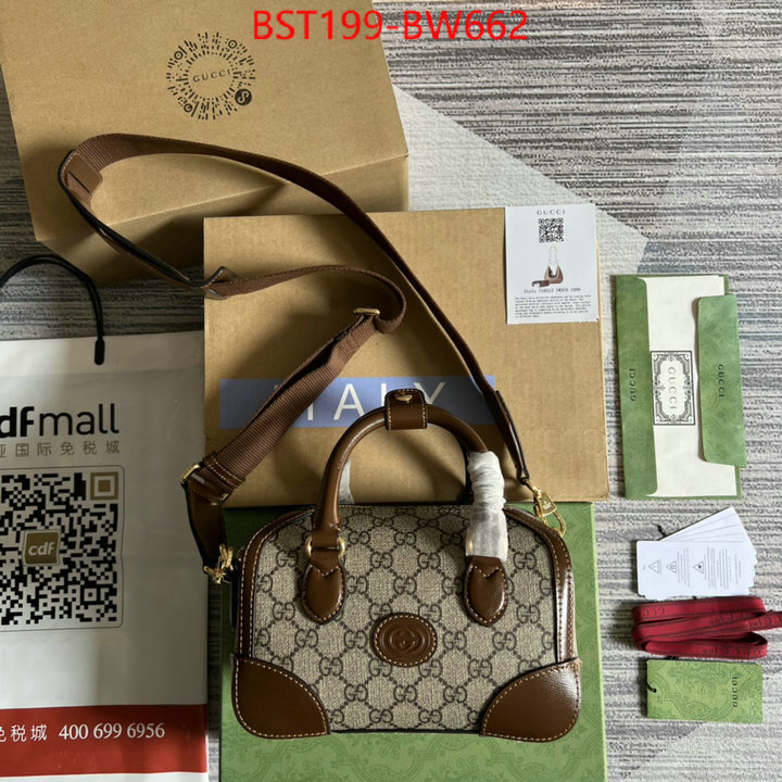 Gucci Bags(TOP)-Handbag-,practical and versatile replica designer ,ID: BW662,$: 199USD