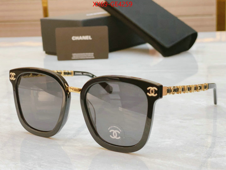 Glasses-Chanel,2023 perfect replica designer , ID: GE4259,$: 69USD