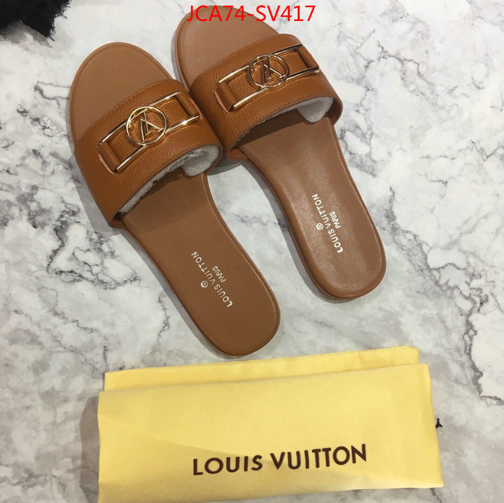 Women Shoes-LV,what 1:1 replica , ID: SV417,$:74USD