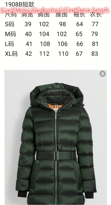 Down jacket Women-Burberry,aaaaa , ID: CP5621,