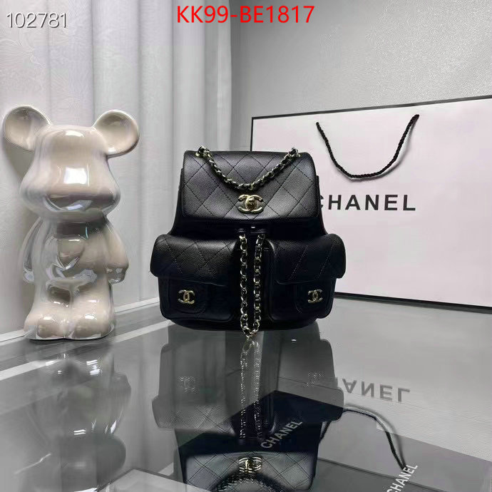 Chanel Bags(4A)-Backpack-,ID: BE1817,$: 99USD