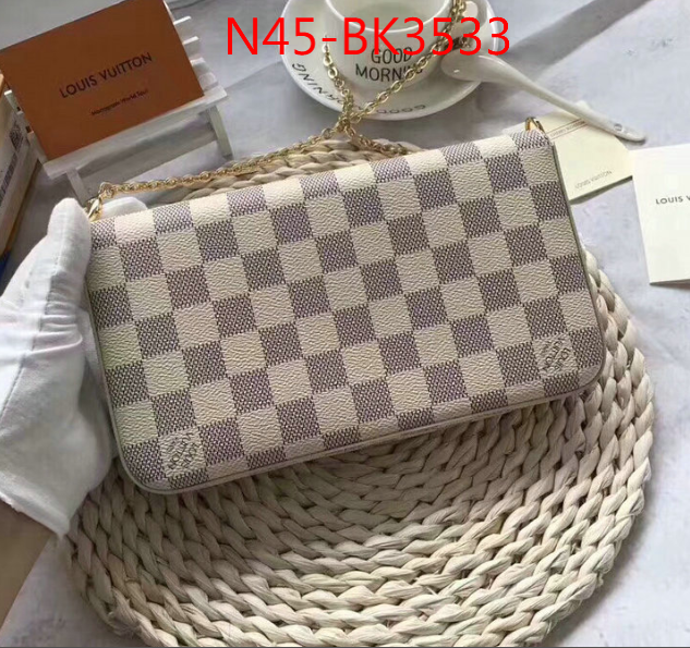 LV Bags(4A)-New Wave Multi-Pochette-,the best quality replica ,ID: BK3533,$: 45USD