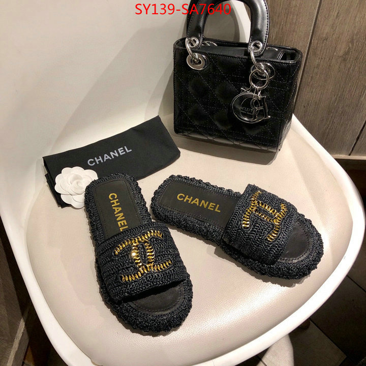 Women Shoes-Chanel,buy replica , ID: SA7640,$: 139USD