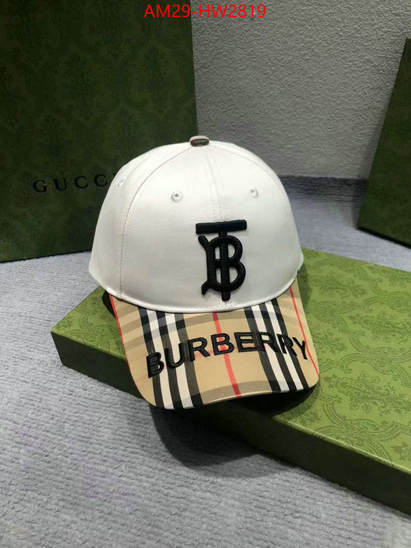 Cap (Hat)-Burberry,replicas , ID: HW2819,$: 29USD