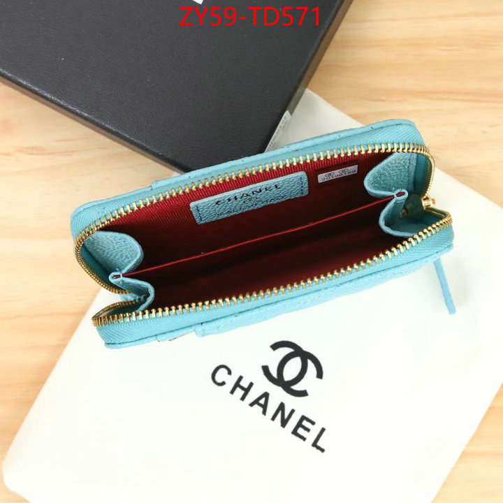 Chanel Bags(4A)-Wallet-,ID: TD571,$: 59USD