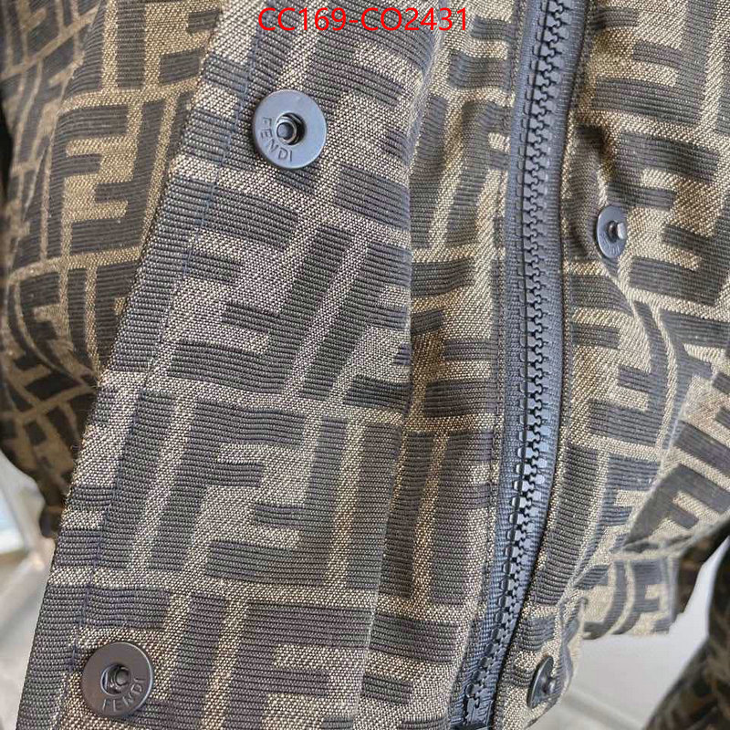 Down jacket Women-Fendi,where can i buy the best quality , ID: CO2431,$: 169USD