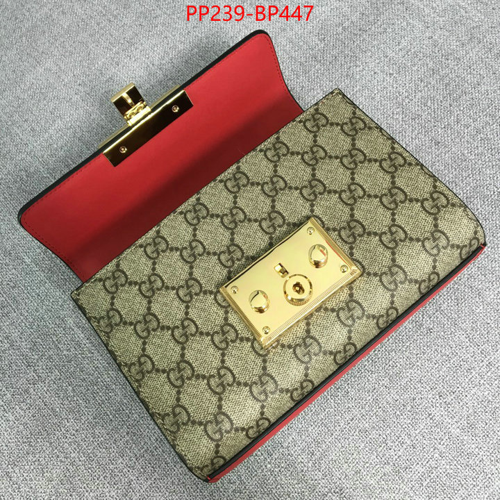 Gucci Bags(TOP)-Padlock-,buy cheap ,ID: BP447,$:239USD