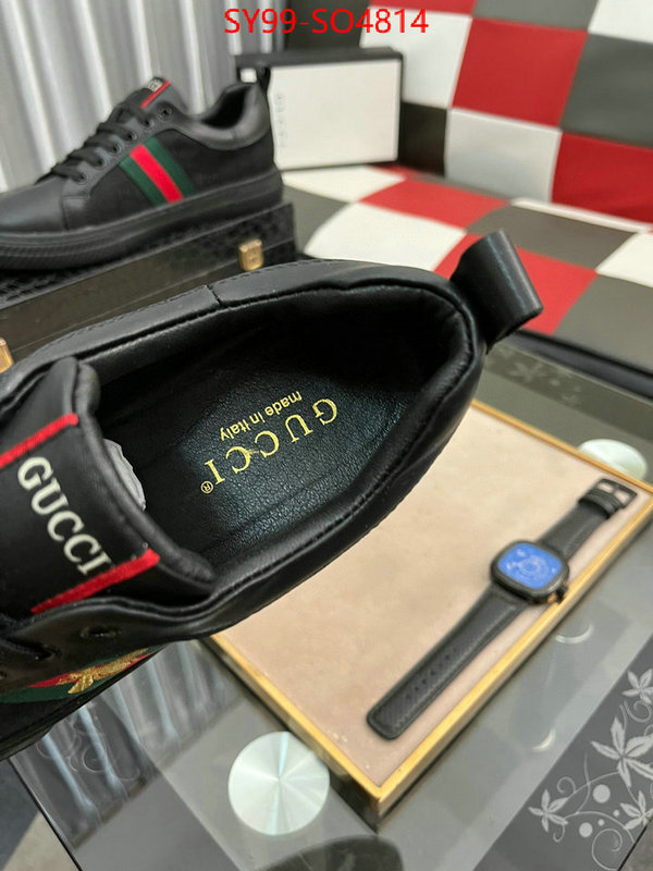 Men Shoes-Gucci,is it illegal to buy dupe , ID: SO4814,$: 99USD