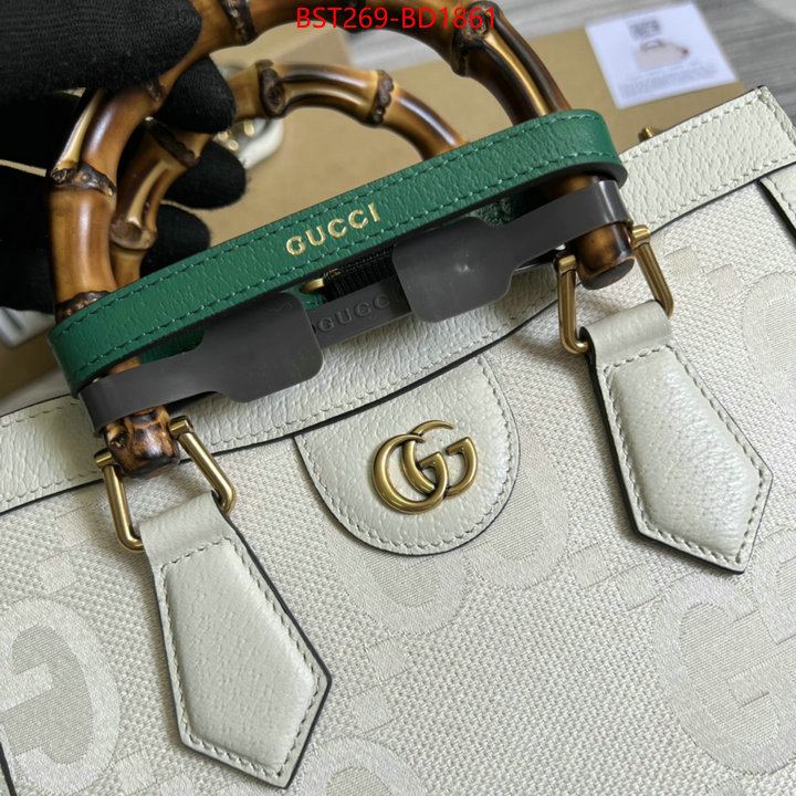 Gucci Bags(TOP)-Diana-Bamboo-,cheap replica designer ,ID: BD1861,