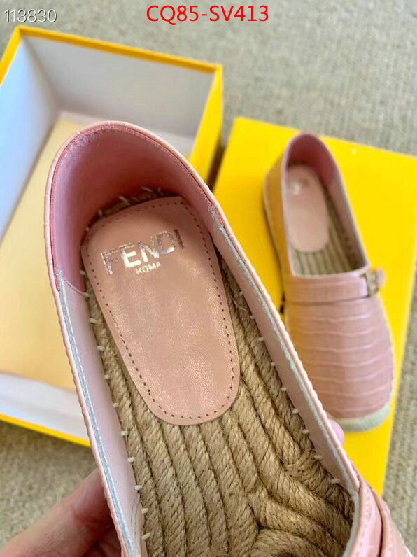 Women Shoes-Fendi,best quality replica , ID: SV413,$:85USD