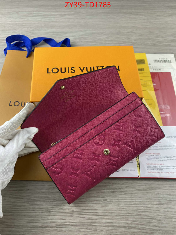 LV Bags(4A)-Wallet,ID: TD1785,$: 39USD
