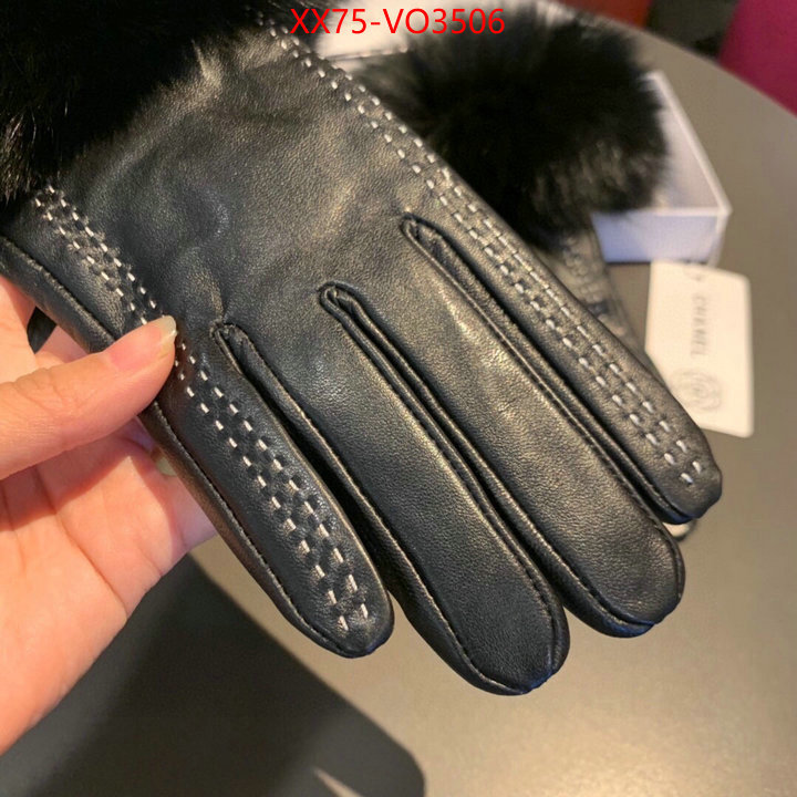 Gloves-Chanel,from china , ID: VO3506,$: 75USD