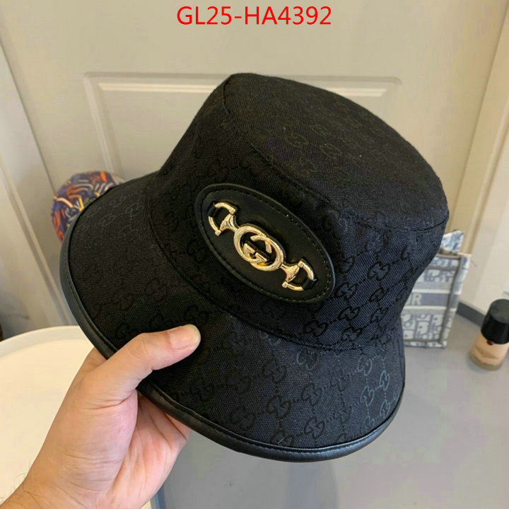 Cap (Hat)-Gucci,same as original , ID: HA4392,$: 25USD