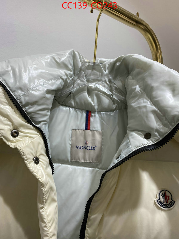 Down jacket Women-Moncler,buy 1:1 , ID: CO243,$: 139USD