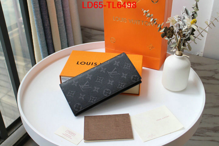 LV Bags(TOP)-Wallet,ID:TL6498,$: 65USD
