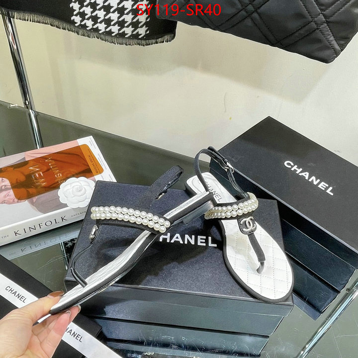 Women Shoes-Chanel,top 1:1 replica , ID:SR40,$: 119USD